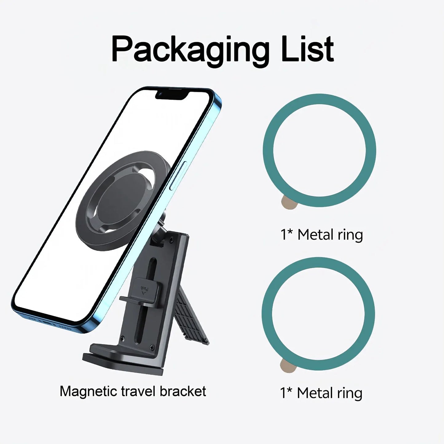 Magnetic Airplane Cell Phone Holder 